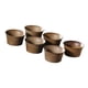 thumbnail image 4 of 6 Piezas Tazas De Té De Cerámica China Tazón De Té De 50 Ml Para Cafetería Viajes Hotel Marrón, 4 of 5