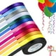 thumbnail image 1 of 12 rollos de cinta para rizar, cinta para envolver regalos, cinta para rizar globos, para manualidades, globos, decoración de festivales de Navidad, bodas o fiestas de cumpleaños (12 colores, 10 m/rol, 1 of 7