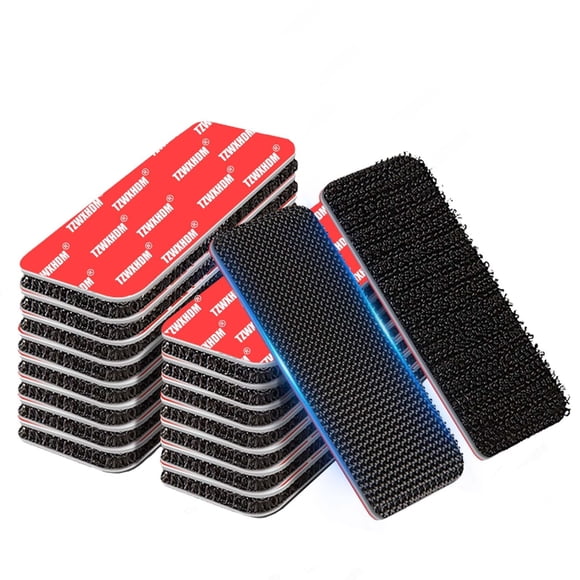 Tiras de Gancho y Lazo TZWXHDM 7x3 cm Resistentes al Calor e Impermeables
