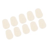 Bothyi - 10 Parches Para Boquillas De Saxofón, Almohadillas, Piezas De Silicona Para Instrumentos De Viento, Saxofón Transparente