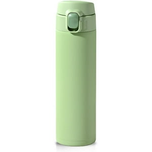 Veat00L - Termo, Botella De Agua, Capacidad De 450Ml, 6 Horas De Frío Y Calor, Termo De Acero Inoxidable, Cerradura De Seguridad, Taza Caliente Para Adultos Y Niños, Fácil De Llevar