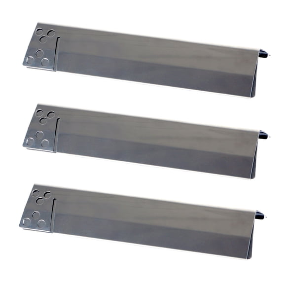 Kit 3 Repuesto Difusor de Llama Universal Ajustable (29,5 a 52 cm) Parrillas a Gas