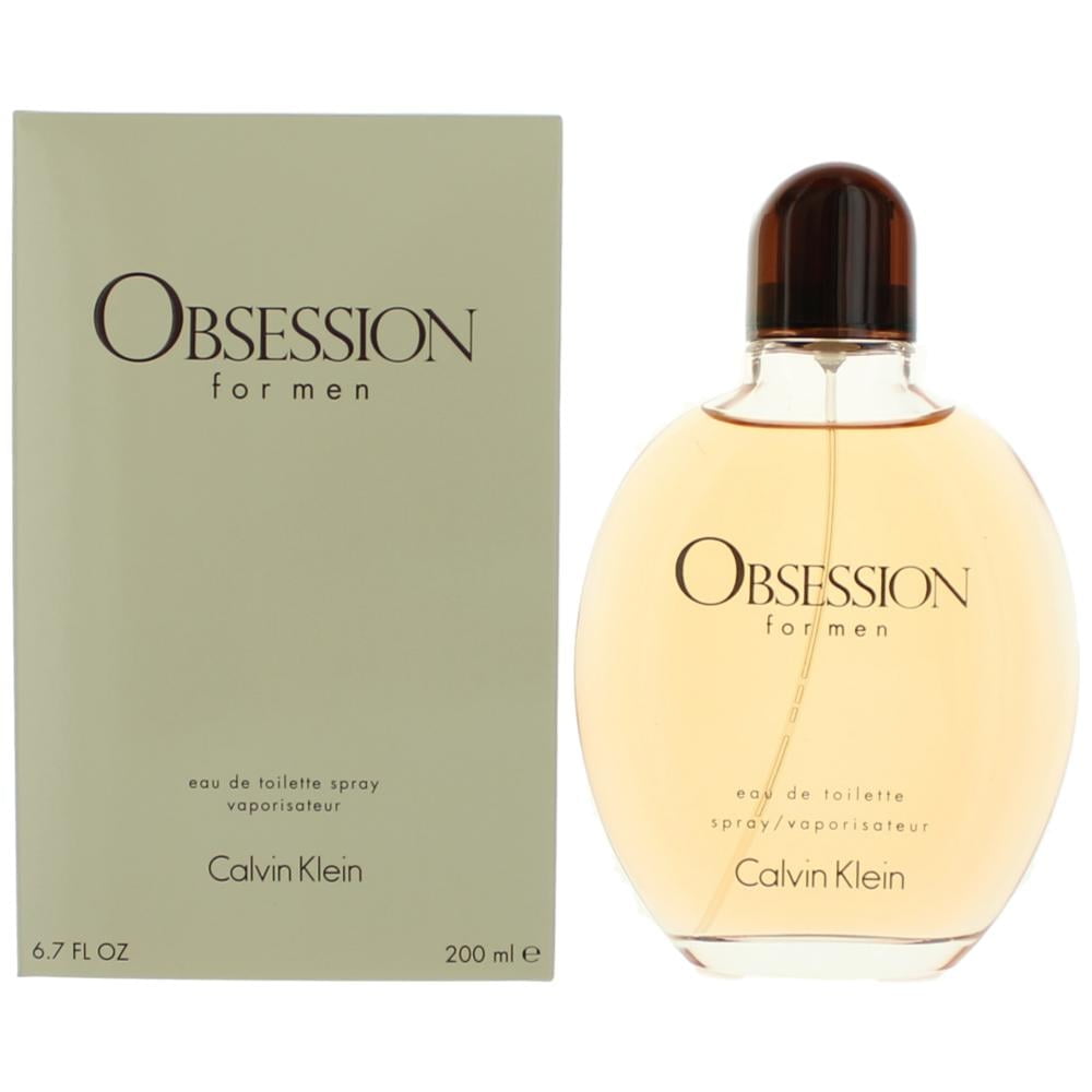 Calvin Klein Obsession Spray Eau De Toilette, Colonia Para Hombre, 6.7 Oz