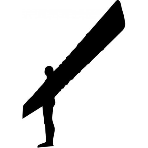 Rienda Libre Graphics - Decomural Angel Of The North Uk Landmark Ws-32950