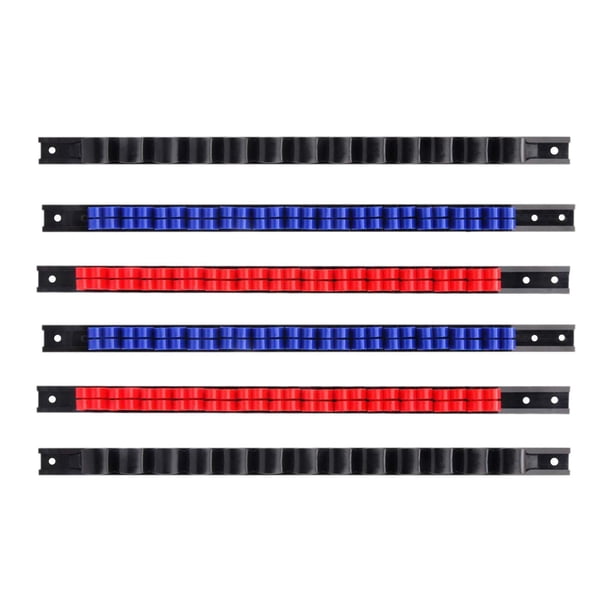 Organizador De Herramientas Con Llave Inglesa, Destornillador Y Estante De Montaje En Pared, Soporte Resistente Para Herramientas, 6 Piezas