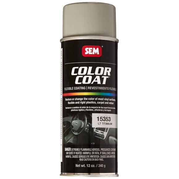 Paint SEM Products Color Coat Lt Titanium 355 ml