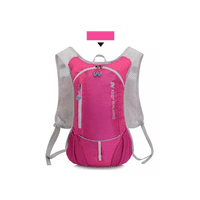 Genérico - Mochila Ultraligera Outdoor Trekking Running + Bolsa Agua Rosado