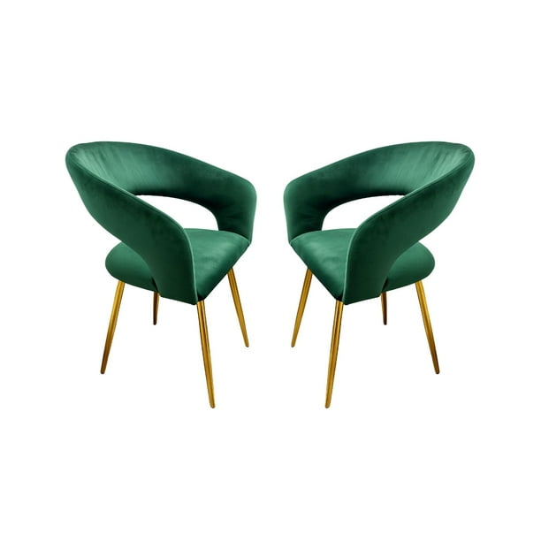 Pack 2 Sitiales Florencia Silla Para Comedor Verde