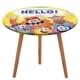 thumbnail image 1 of GoNoodle-theme Fitted Round Tablecloths Elastic Edged Table Covers Waterproof Table Cloth for Kitchen Holiday Party Tables Decor 120cm, 1 of 6