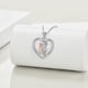 thumbnail image 2 of Collar mamá hija corazón plata 925, 2 of 3