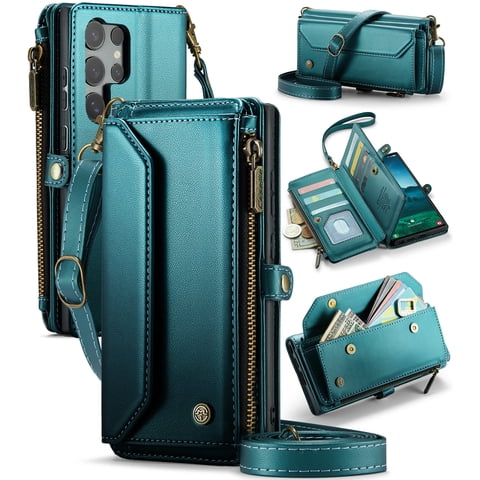 No Brand - Caseme Funda De Cuero Para Samsung Galaxy