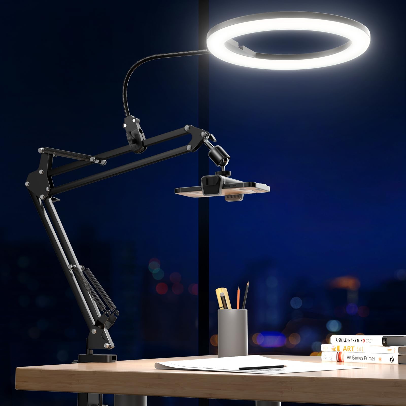 Ubeesize - Ring Light 10 Con Soporte De Teléfono Para Iphone