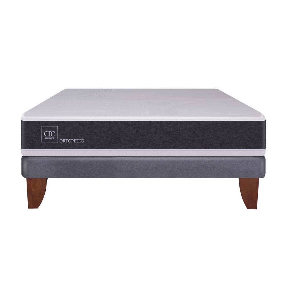 Cic - Cama Europea Europea New Ortopedic 2P 2 Plaza Base Normal