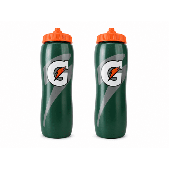 Pack 2 Botellas de Hidratacion Gatorade Verde Clasica 947ml Squeeze