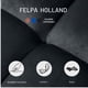 thumbnail image 5 of Sofá Cama Torino 3 en 1 Convertible Azul, 5 of 5