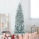 thumbnail image 4 of Árbol De Navidad Nevado Decorativo 1 8 Metros Estrecho, 4 of 4