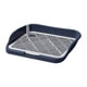 thumbnail image 3 of Inodoro Para Perros, Bandeja Para Orinal Interior Para Perros, Cómodo, Reutilizable, Duradero, Soporte Para Almohadilla Para Orinar, Azul Marino, 3 of 5
