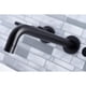 thumbnail image 5 of Grifo de pared para bañera Kingston Brass Concord, negro mate, 5 of 9