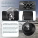 thumbnail image 5 of Rueda de Ventilador AC luclyyasys 18 cm para Coleman RV, 5 of 7