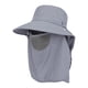 thumbnail image 1 of Sombrero Para El Sol Con Solapa Para El Cuello Y Cubre La Cara, Sombrero De Pesca Para Acampar, Gris Claro, 1 of 5