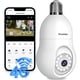 thumbnail image 1 of Cámara de seguridad LaView 4G LTE Cellular Bombilla 360°2K, 1 of 9
