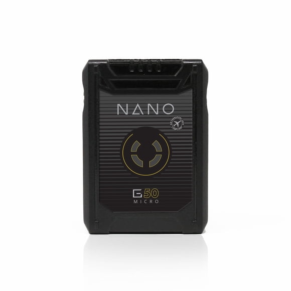 Minisoporte dorado Battery Core NANOG50 de 3300 mAh, 47 Wh, 14,8 V