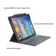 thumbnail image 4 of Funda con teclado Messenger Folio 2 para iPad 10,9 10 Gen, 4 of 7
