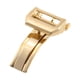 thumbnail image 3 of Cierre Plegable A Prueba De óxido, Hebilla De Mariposa De 18 Mm Para Reloj De Pulsera De Caucho Para Hombre, Color Dorado, 3 of 3