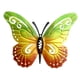 thumbnail image 1 of Mariposa Decoraciones De Pared Esculturas De Pared Estatuillas Para Jardín Decoraciones Para El Hogar Verde Amarillo Azul, 1 of 3
