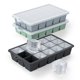thumbnail image 1 of Molde para cubitos de hielo Vethwal Pack de 3, silicona libre de BPA con tapas, 1 of 7
