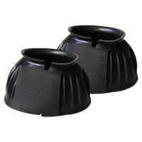 Ioensy - 2X Botas De Campana Para Caballos Protector De Pezuñas Para Equinos Cómodo M 7.6Cmx8.8Cm
