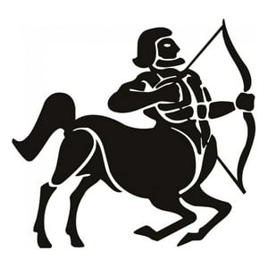 Rienda Libre Graphics - Decomural Sagittarius Zodiac Sign Ws-17228
