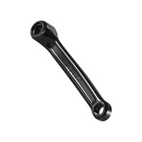 Magideal - Piezas De Repuesto Para Brazo De Manivela De Bicicleta Izquierdo, Ligero, De Fácil Instalación, De Metal Resistente, Portátil, Para Agujero Rómbico 152 Mm