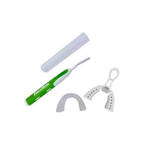 Dentek - Pack Placa Antibruxismo + Cepillo Interdent Easy Brush Tight Verde