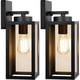 thumbnail image 1 of Aplique Exterior BesLowe B04013P Negro Mate 32,5cm E26 2 Unidades, 1 of 3