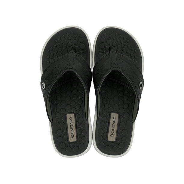 Sandalia Hombre Gris/Negro Veneto III Cartago