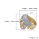 thumbnail image 4 of Anillos Brillantes Punky de Rapero a la Moda con Calavera para Hombre, Cool, con Hielo, Hip Hop, Circonia Cúbica, Anillos para Hombre, 4 of 8