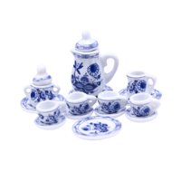 Bothyi - 15X Casa De Muñecas Miniatura Tetera Taza Mini Taza De Té Modelos Para Sala De Estar Estilo A