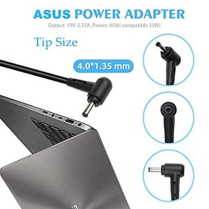 Adaptador Cargador Ac 45W 33W Hflrzz Para Laptop Compatible Con Asus Ad883J20