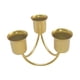 thumbnail image 2 of Portavelas De Pilar, Candelabro Decorativo De 3 Brazos, Candelero, Adorno De Escritorio, áureo, 2 of 3