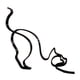 thumbnail image 5 of Estatuilla De Perro Gato Abstracto Estatua De Escultura Animal Realista 11x16x0,5 Cm, 5 of 5