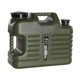 thumbnail image 1 of Contenedor De Agua Grande Para Exteriores, Jarra De Agua Para Senderismo, Cubo Para Beber, Verde, 18L, 1 of 5