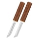thumbnail image 1 of Conjunto de cuchillo doble, Cuchillo de cocina flexible para pelar, cortar, recortar, etc., Cuchillo de cierre de precisión, Hojas de acero inoxidable de alto carbono, Cuchillos de cocina,, 1 of 3