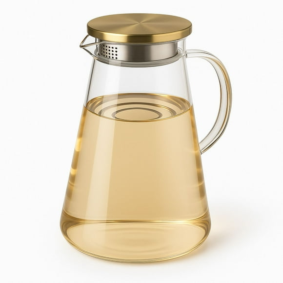 Jarra Vidrio 1440mL Infusiones Té Alta Temperatura