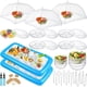 thumbnail image 1 of FillTouch 128-Piece Inflatable Food Cooler Buffet Set, 1 of 1