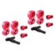 thumbnail image 5 of 2 Piezas V Convertidor De Freno 20 Pulgadas-451 Juego De Ruedas V Freno Alargador Accesorios Rojo, 5 of 5