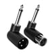 thumbnail image 4 of Adaptador Xlr De 3 Pines A Conector Angular De 1 4 6 35 Mm Listo Para Usar Para Mezcladores, 4 of 5