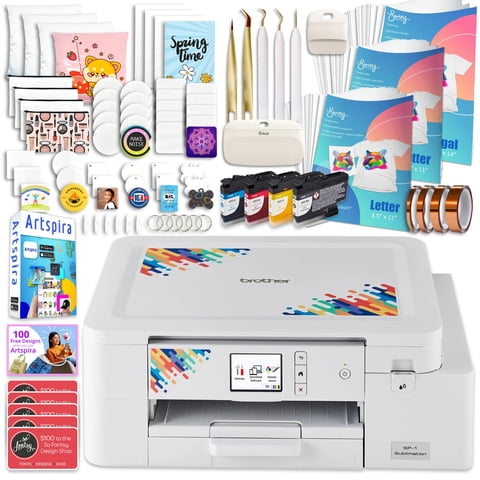 Impresora De Sublimación Brother Sp-1, Paquete Deluxe Con