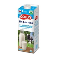 Leche Semidescremada Sin Lactosa Caja Con Tapa 1 L Colun