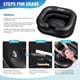 thumbnail image 4 of Lavabo inflable para champú portátil Cehim, negro, 4 of 8